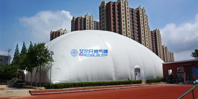 充氣膜運(yùn)動(dòng)館安全環(huán)保空氣質(zhì)量好