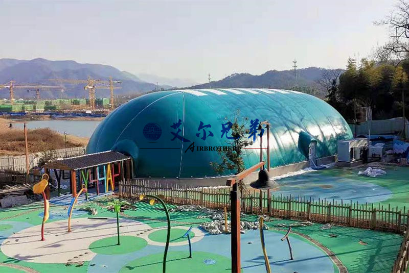 對(duì)于霧霾天，氣膜體育館解決方案